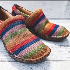 B.O.C. Shoes | HP B.O.C. Born Concept Margaret Slip on Clog | Color ~ Rainbow |